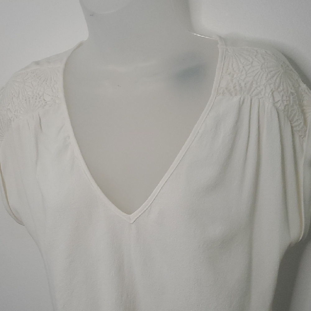 W5 Elegant White Blouse